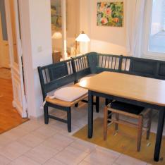 Ferienwohnung 1, Essecke